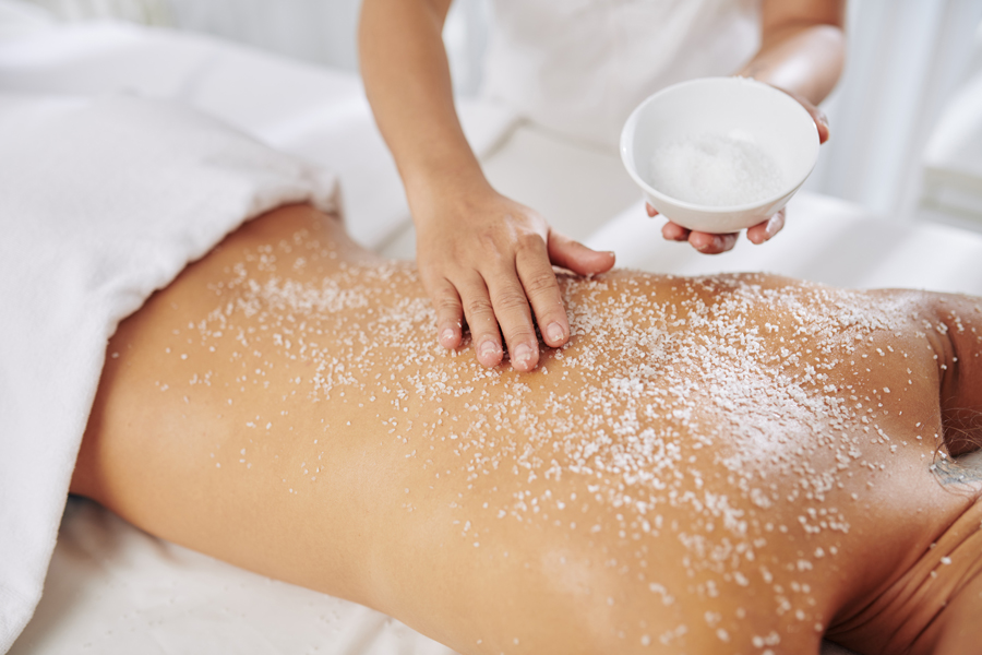 body exfoliation treatment at prested hall